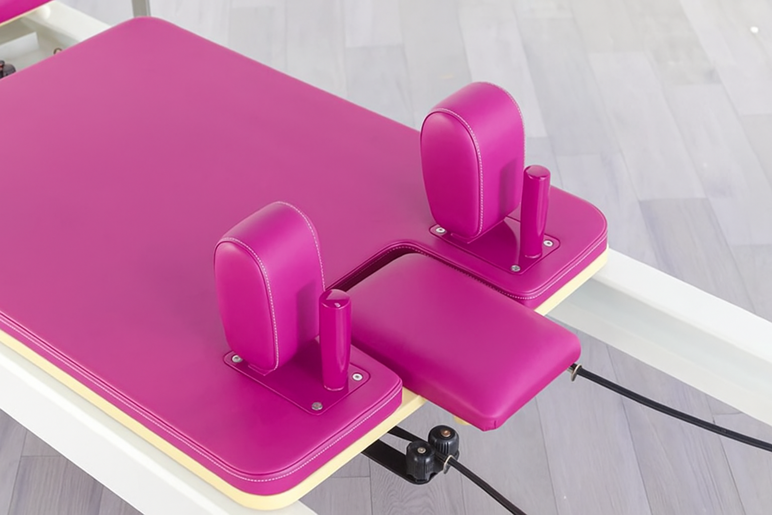 Magenta Fushcia Pilates Reformer Group Classes